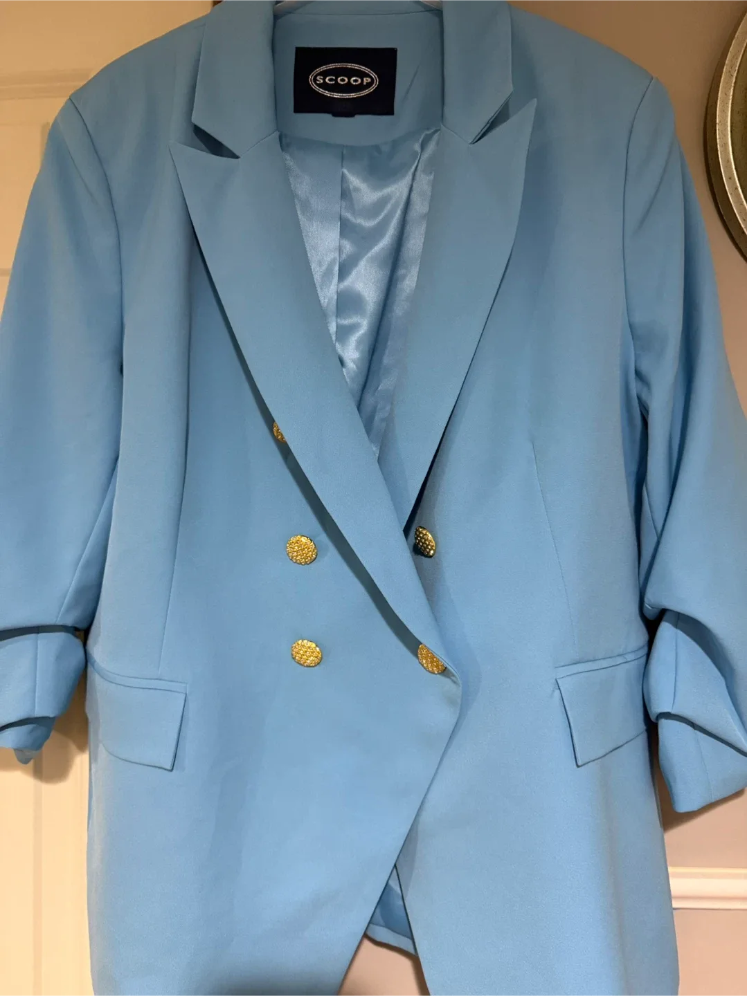 Scoop Blue Blazer - Size XXL/2XG