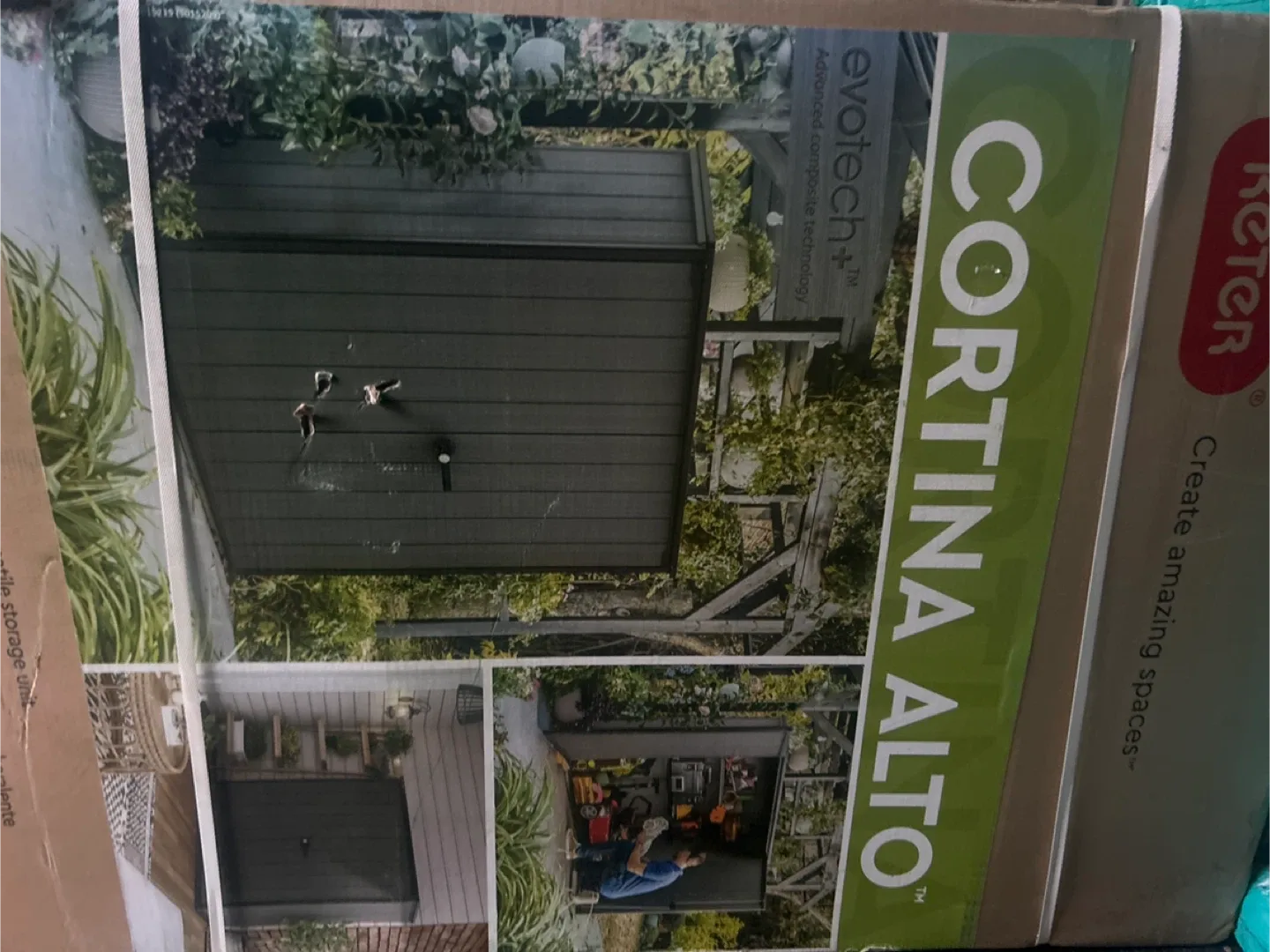 Keter Cortina Alto 50 cu.ft. Shed - NEW in Box!