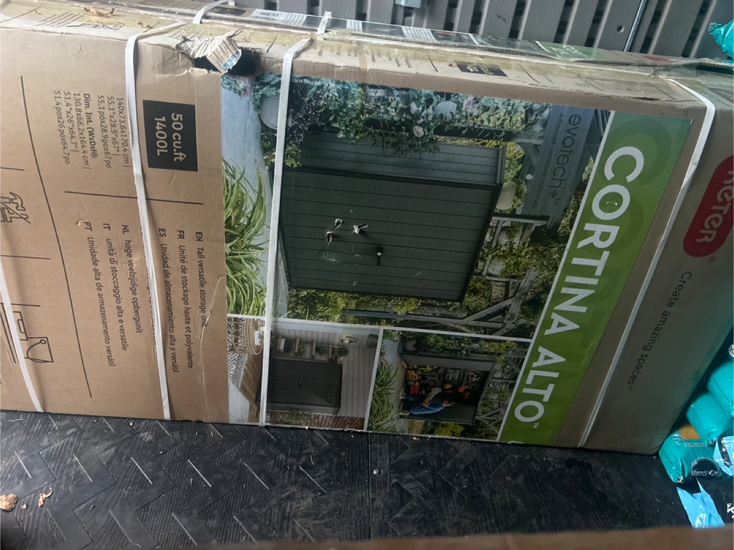 Keter Cortina Alto 50 cu.ft. Shed - NEW in Box! - photo 2