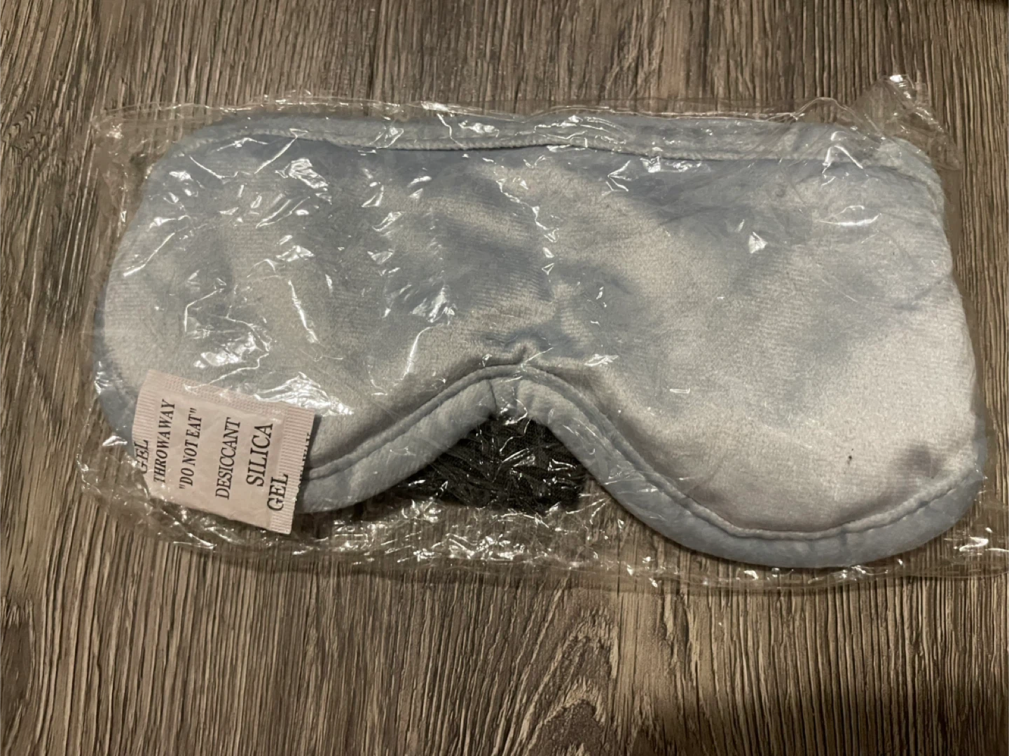 New Sleep Mask - Light Blue and Black - photo 4