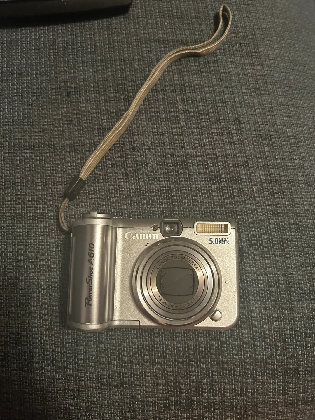 Canon PowerShot A610 Digital Camera thumbnail