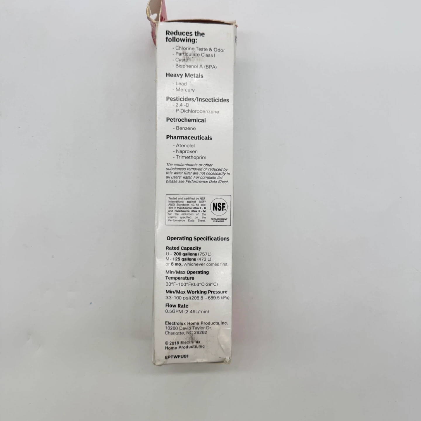 Frigidaire EPTWFU01 Pure Source Ultra II Refrige Water Filter - photo 5