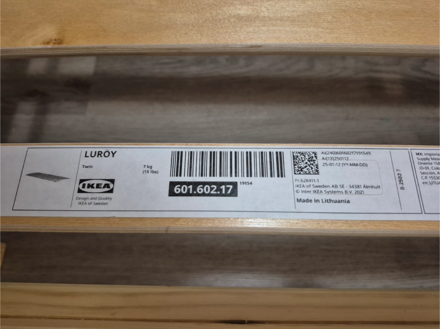 IKEA LURÖY Twin Bed Frame - photo 2