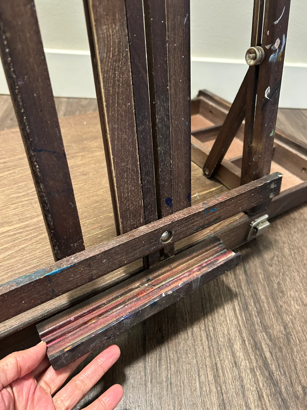 Wooden Artist table Easel - photo 4
