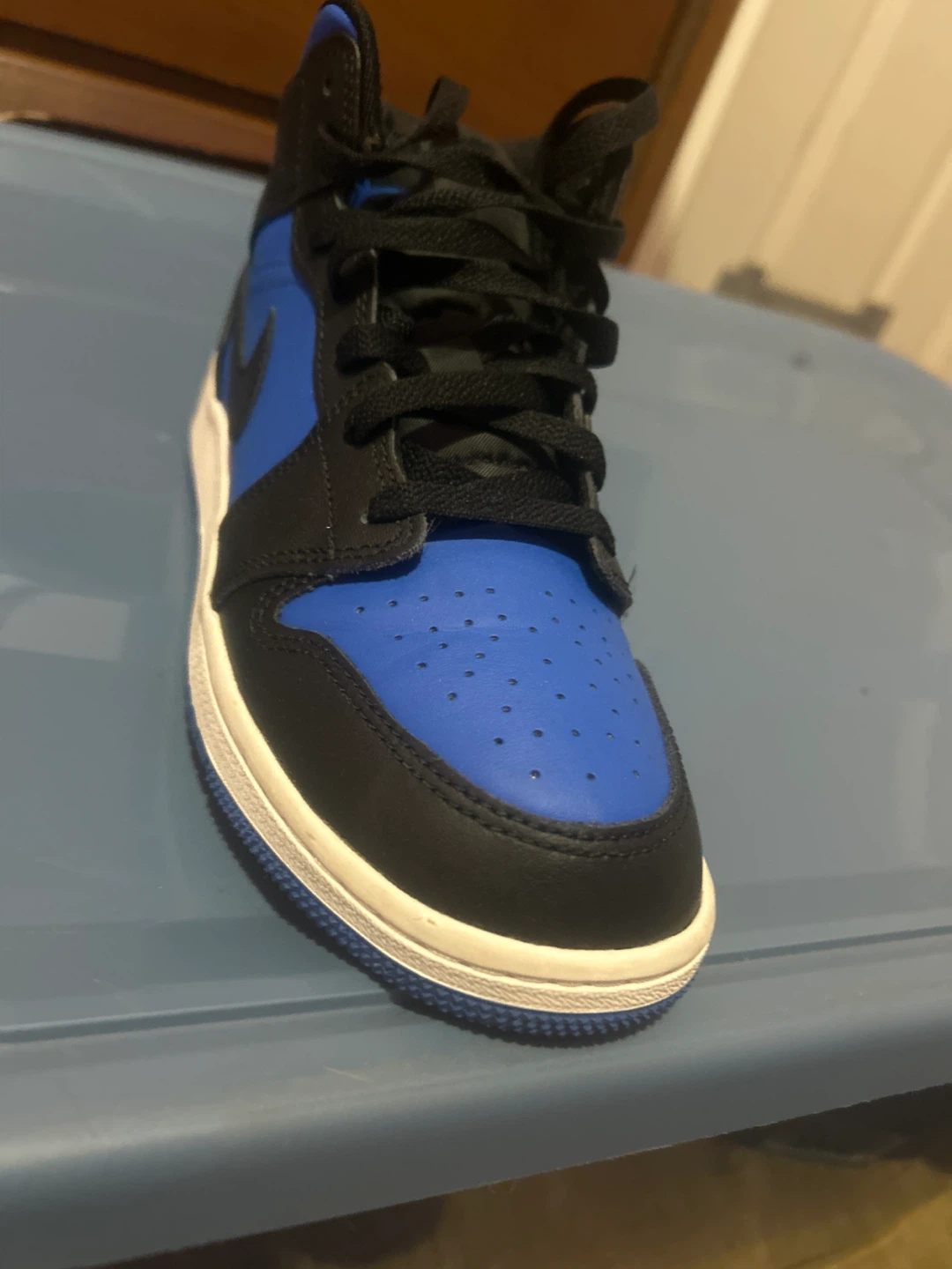 Air Jordan 1 Retro High Black/Royal Blue - photo 2