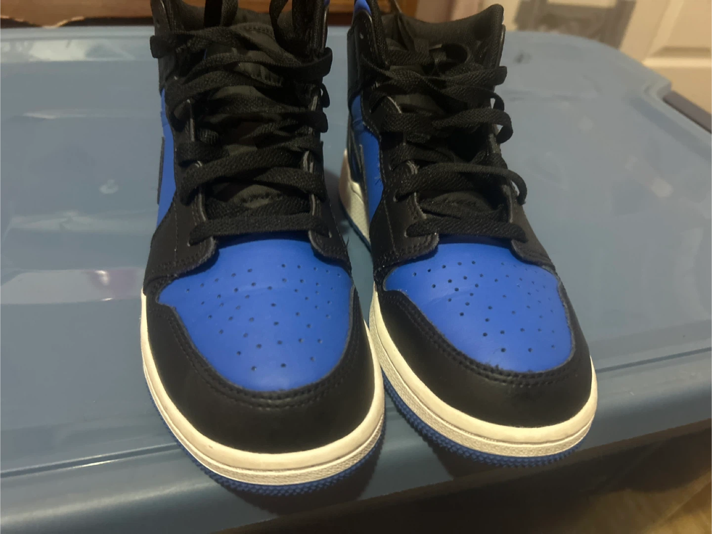 Air Jordan 1 Retro High Black/Royal Blue - photo 3