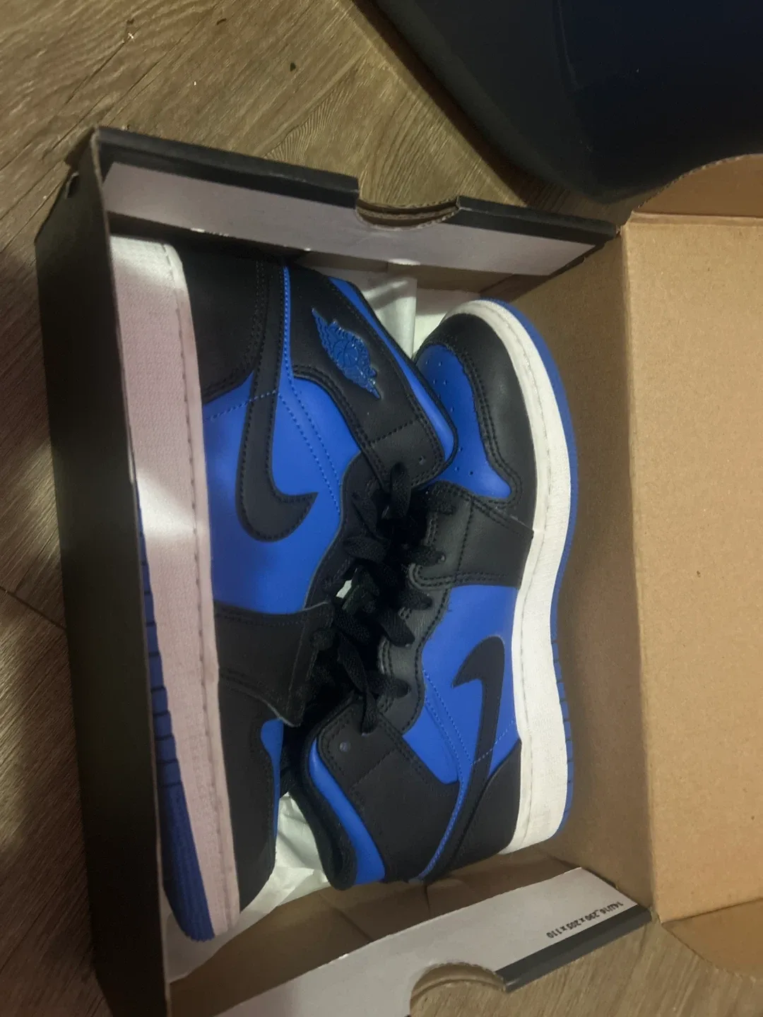 Air Jordan 1 Retro High Black/Royal Blue