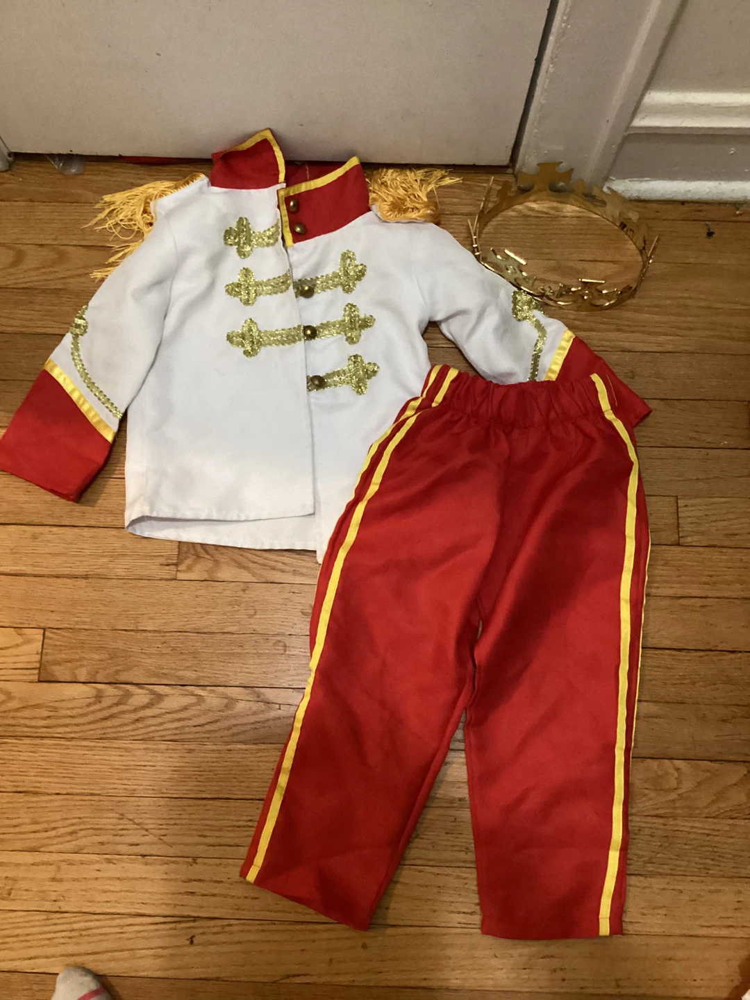 🧡Prince Charming Costume Set 4T with 2 Crowns