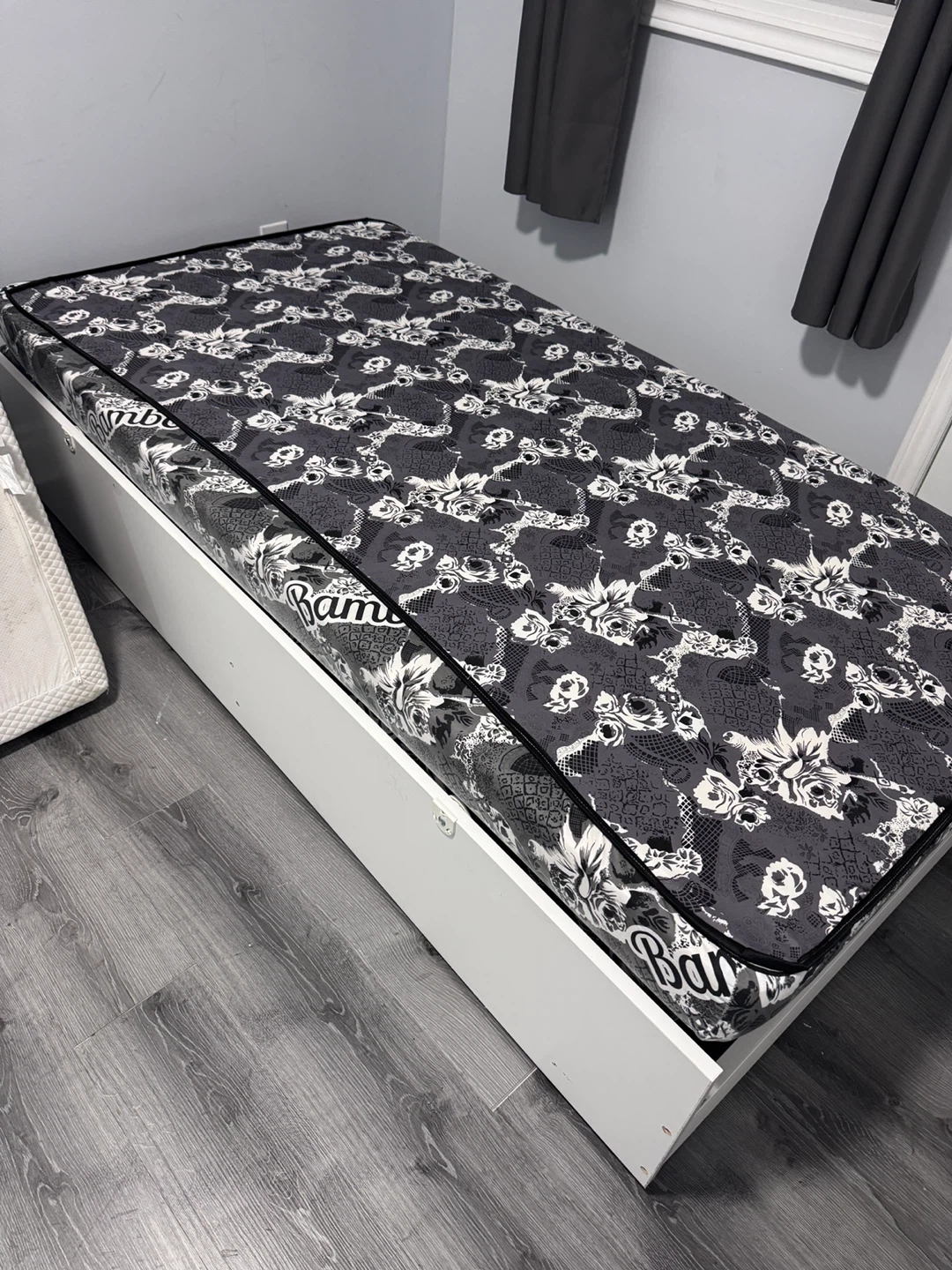IKEA Bed Frame & Mattress - photo 2