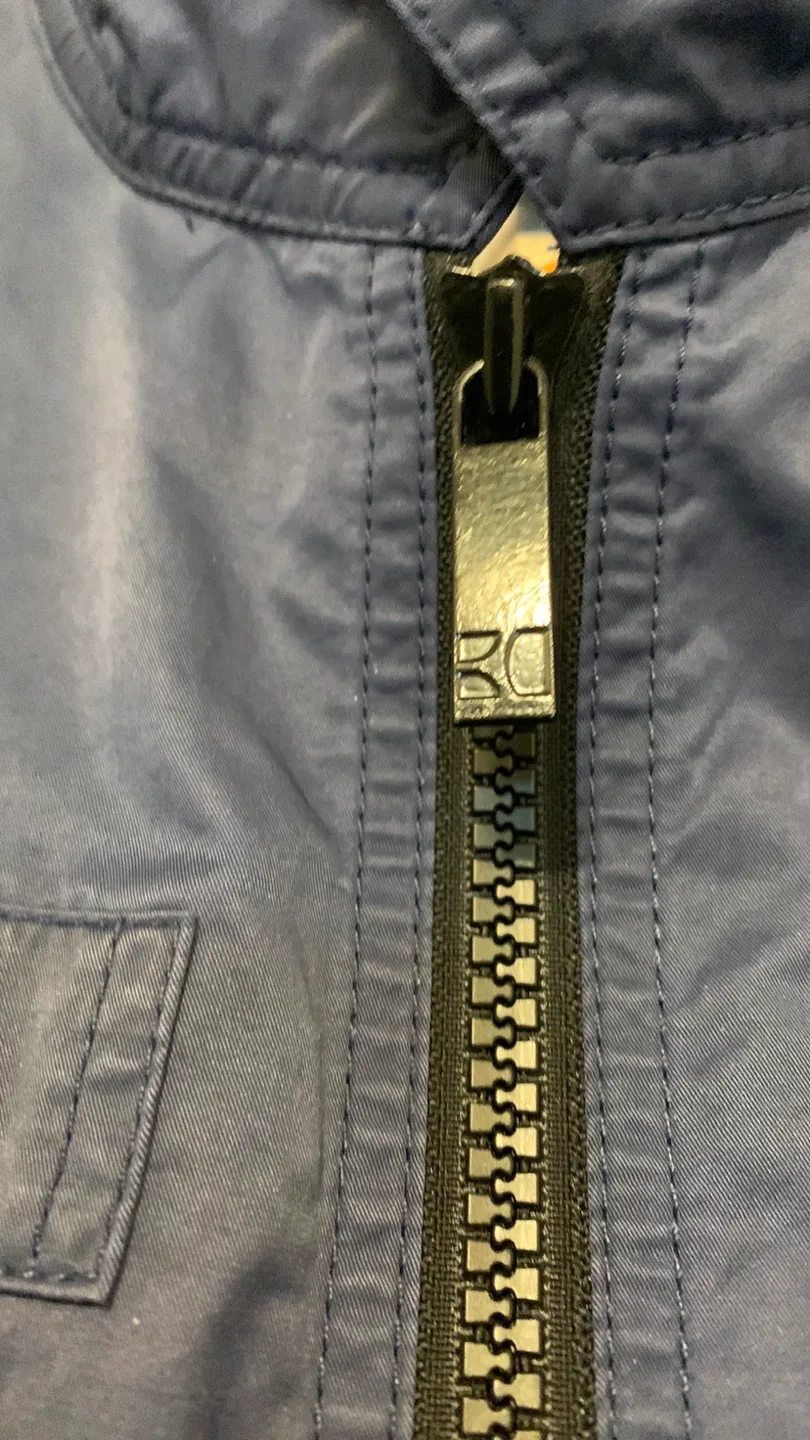 Mens Blue Jacket Hugo Orange image indicator(4)