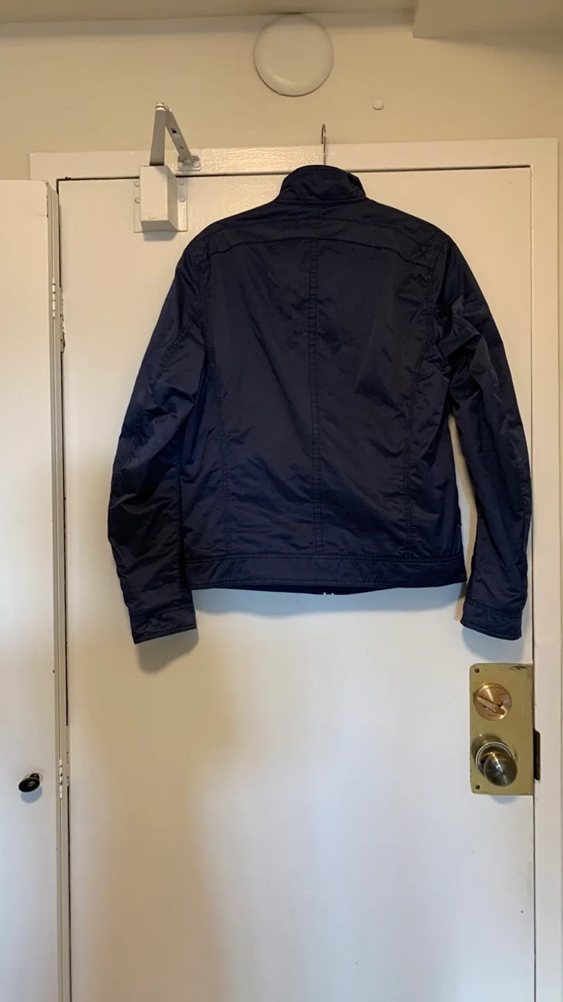 Mens Blue Jacket Hugo Orange image indicator(7)