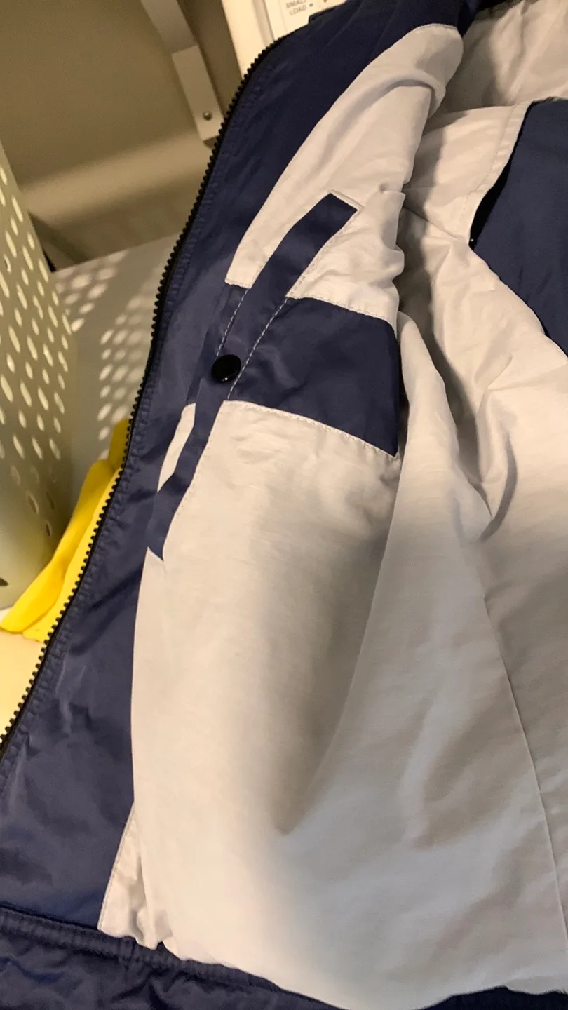 Mens Blue Jacket Hugo Orange image indicator(9)