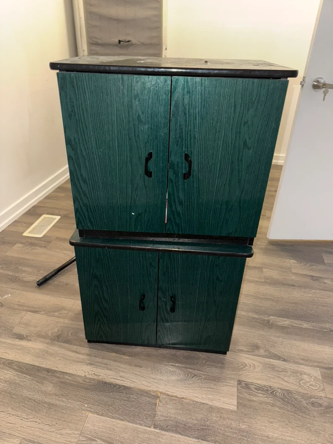 Green Wooden Cabinet image indicator(2)