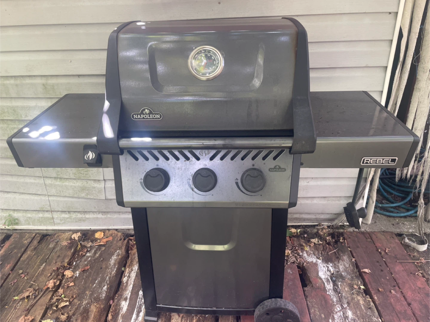 Napoleon BBQ set! tank/cover/gas level indicator - photo 3