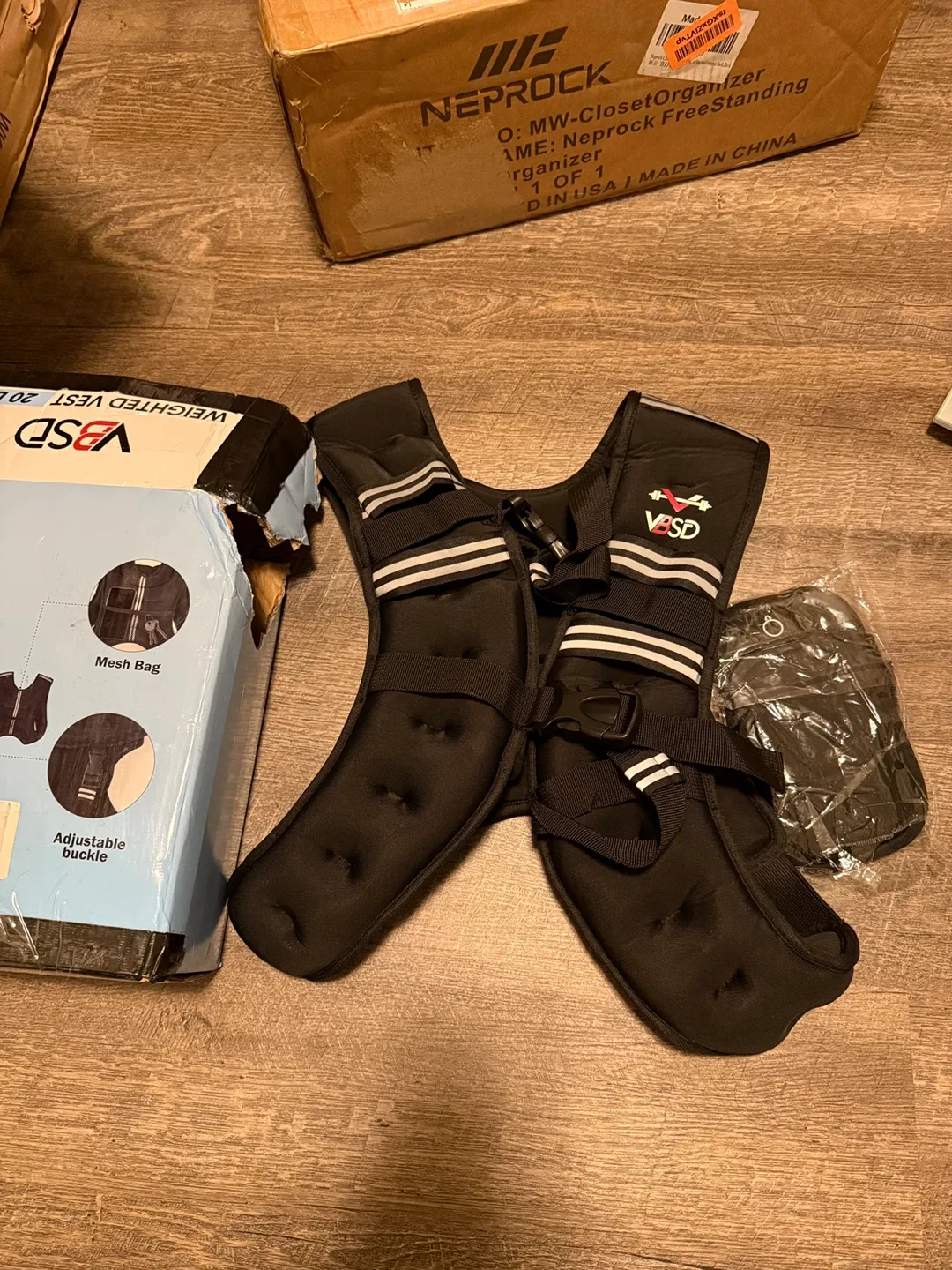 VESD Weighted Vest 20lb - Elevate Cardio Efficiency image indicator(8)