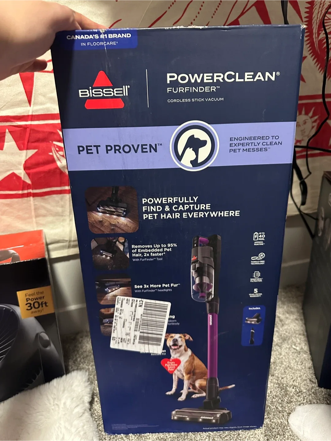Bissell PowerClean FurFinder Cordless Stick Vacuum - New in Box! thumbnail