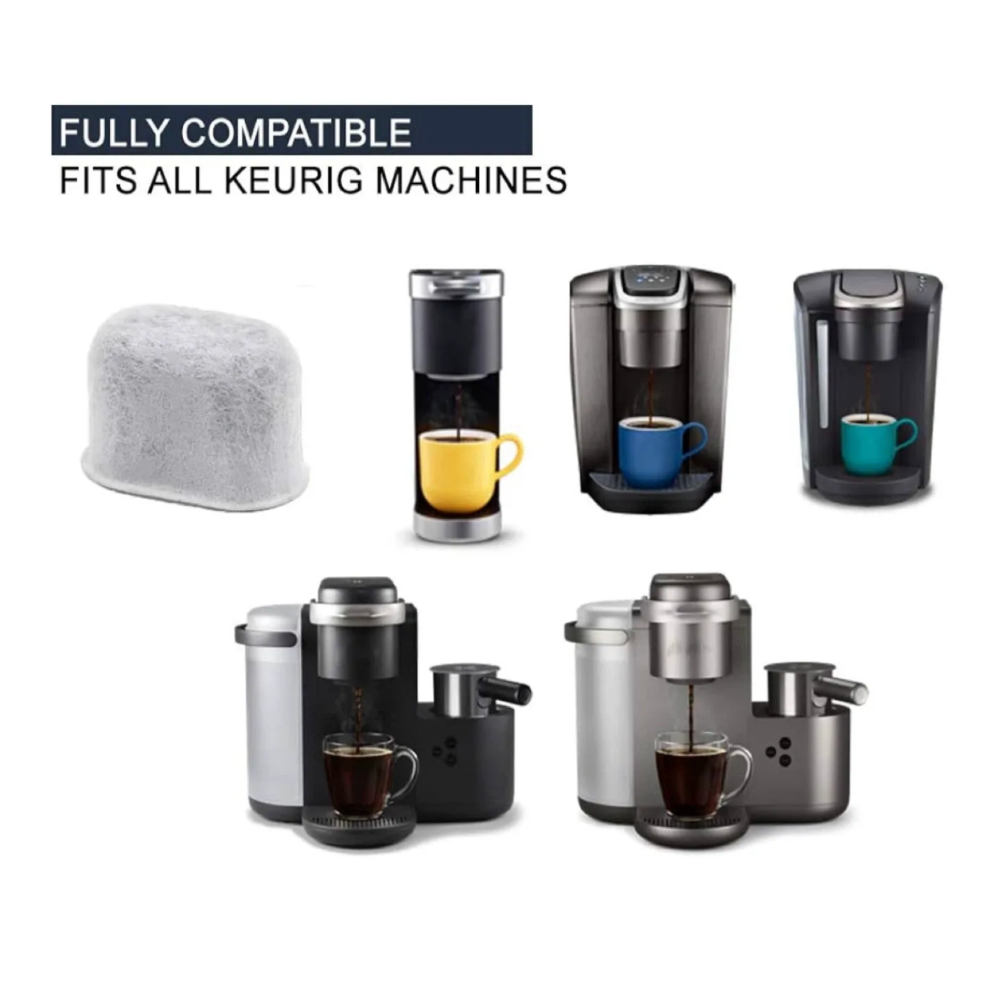 Water Filters for Keurig 22pack Fit All KEURIG image indicator(3)