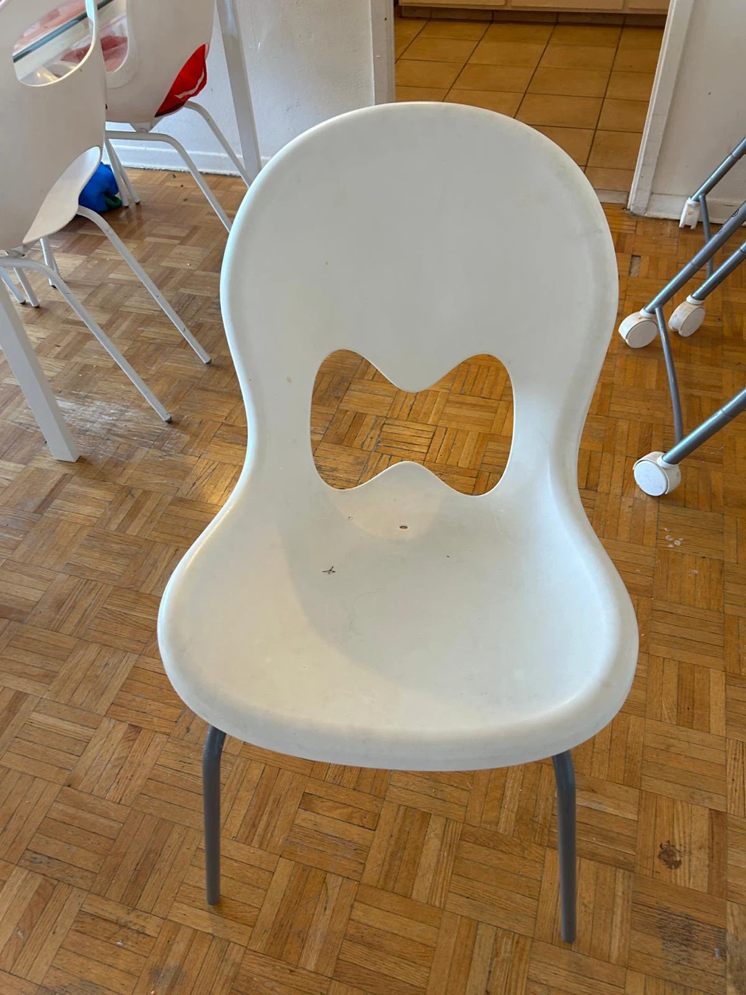 White Plastic Chair