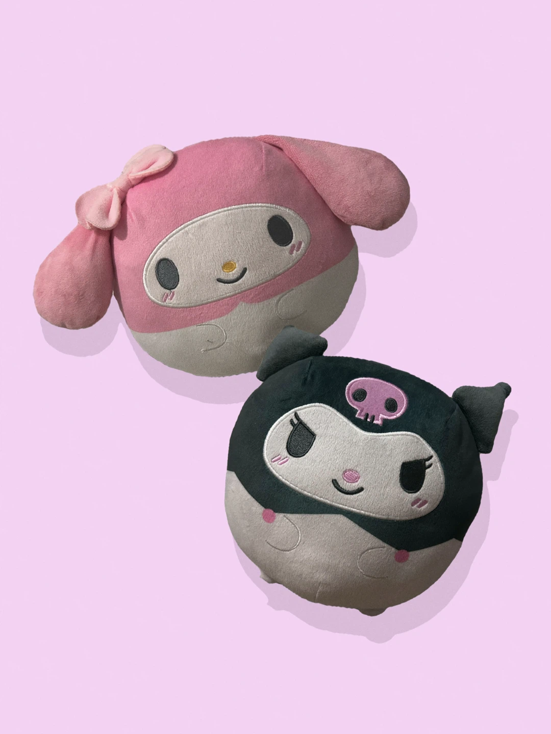 Kuromi & My Melody Plushies - Sanrio Characters