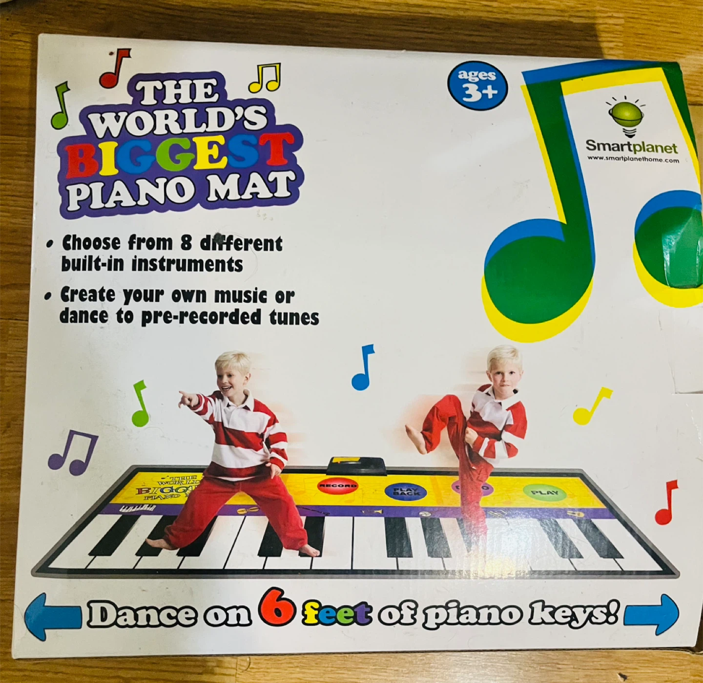 Smart Planet The World's Biggest Piano Mat - Ages 3+