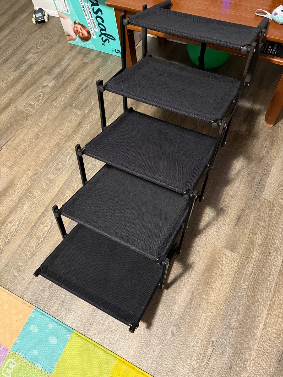 Portable Folding 4-Step Dog Stairs image indicator(8)