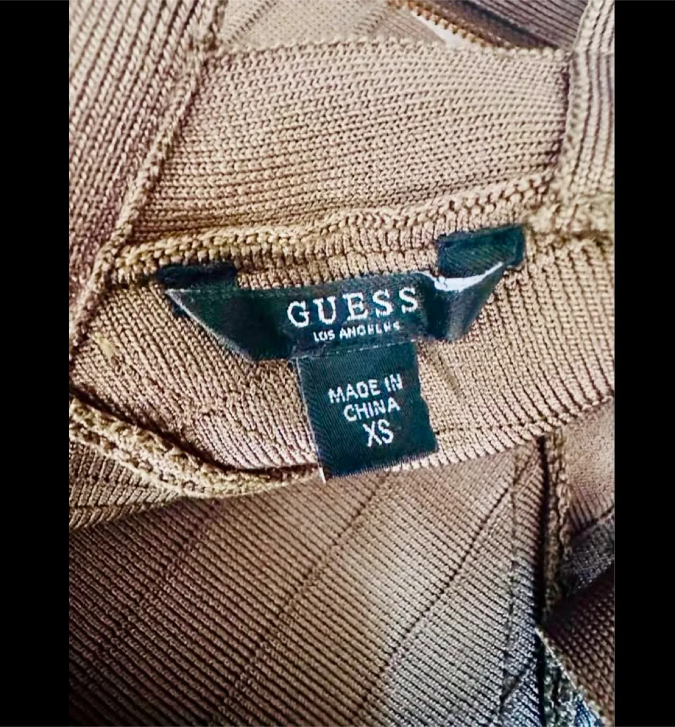 Guess XS Bandage Dress - Olive Green image indicator(4)