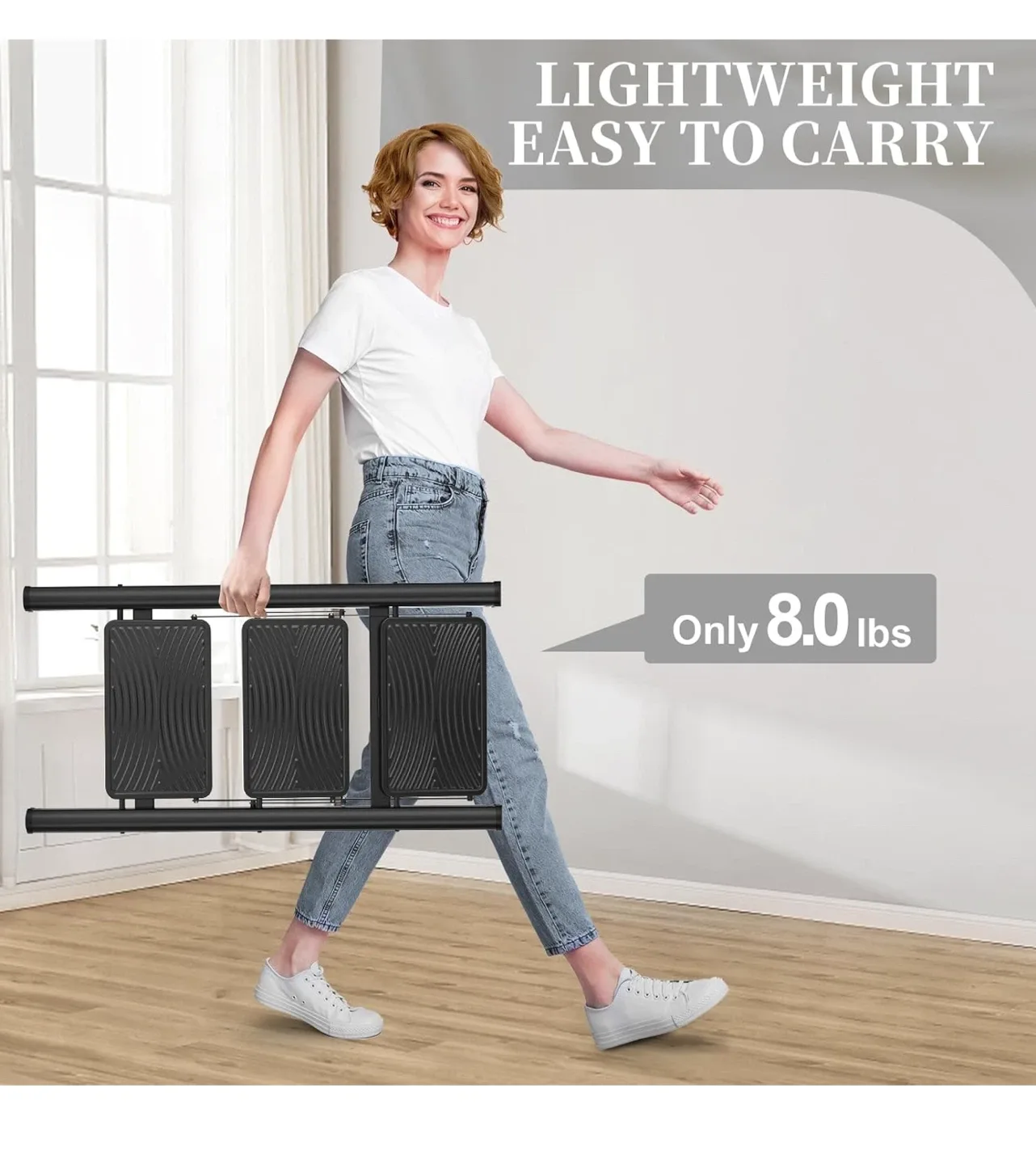 3-Step Ladder - Lightweight & Easy to Carry! image indicator(4)