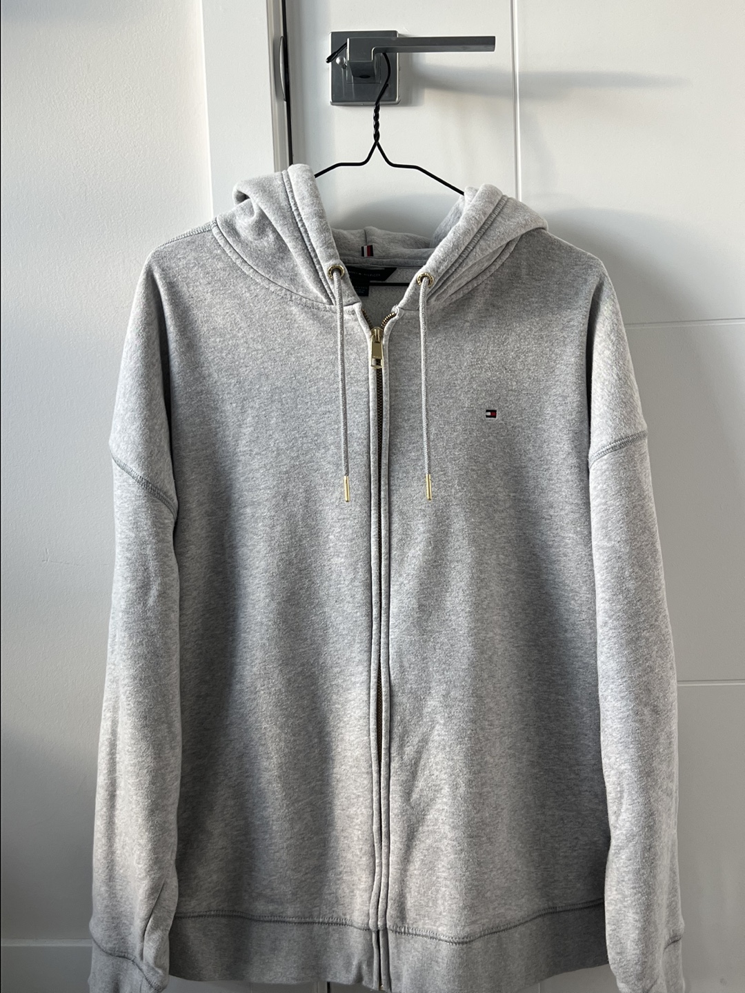 Tommy Hilfiger Grey Zip-Up Hoodie