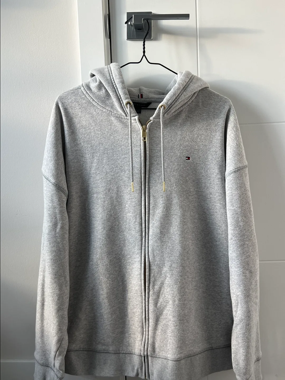 Tommy Hilfiger Grey Zip-Up Hoodie