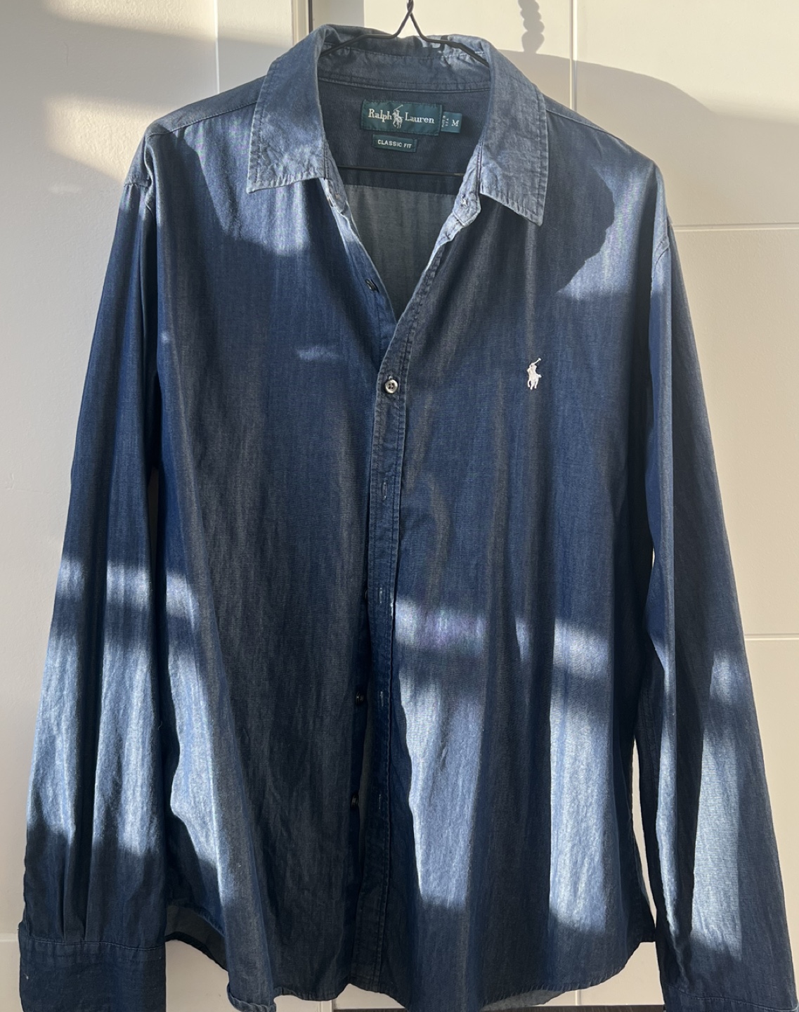 Ralph Lauren Classic Fit Denim Shirt - Size M