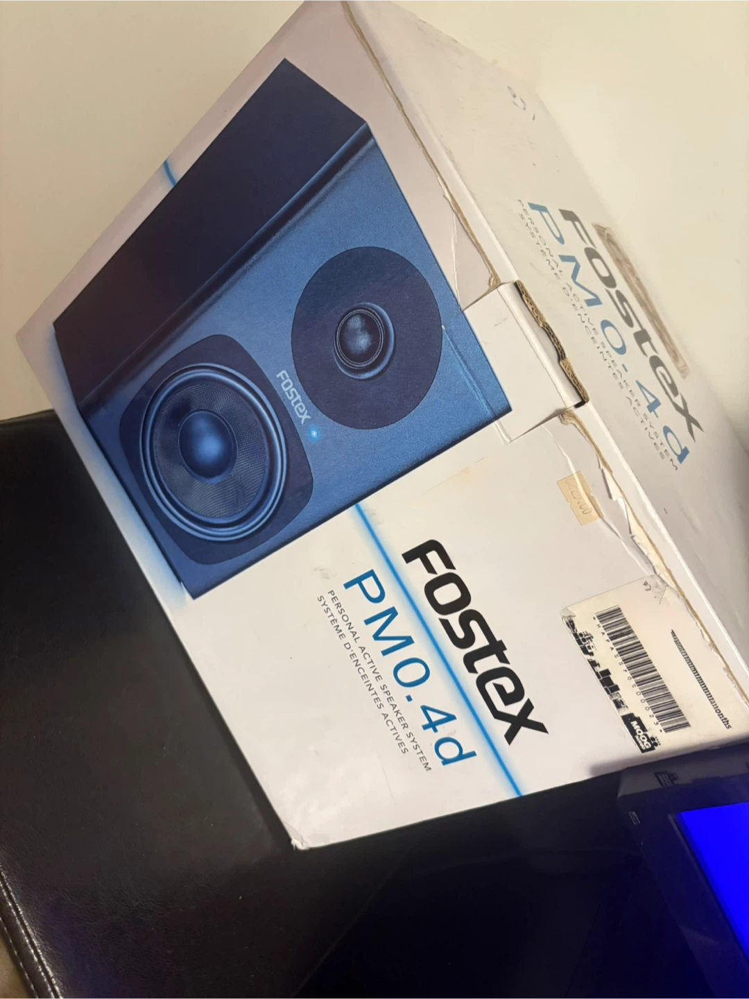 2 spekear Fostex PM0.4d Personal Active Speaker System