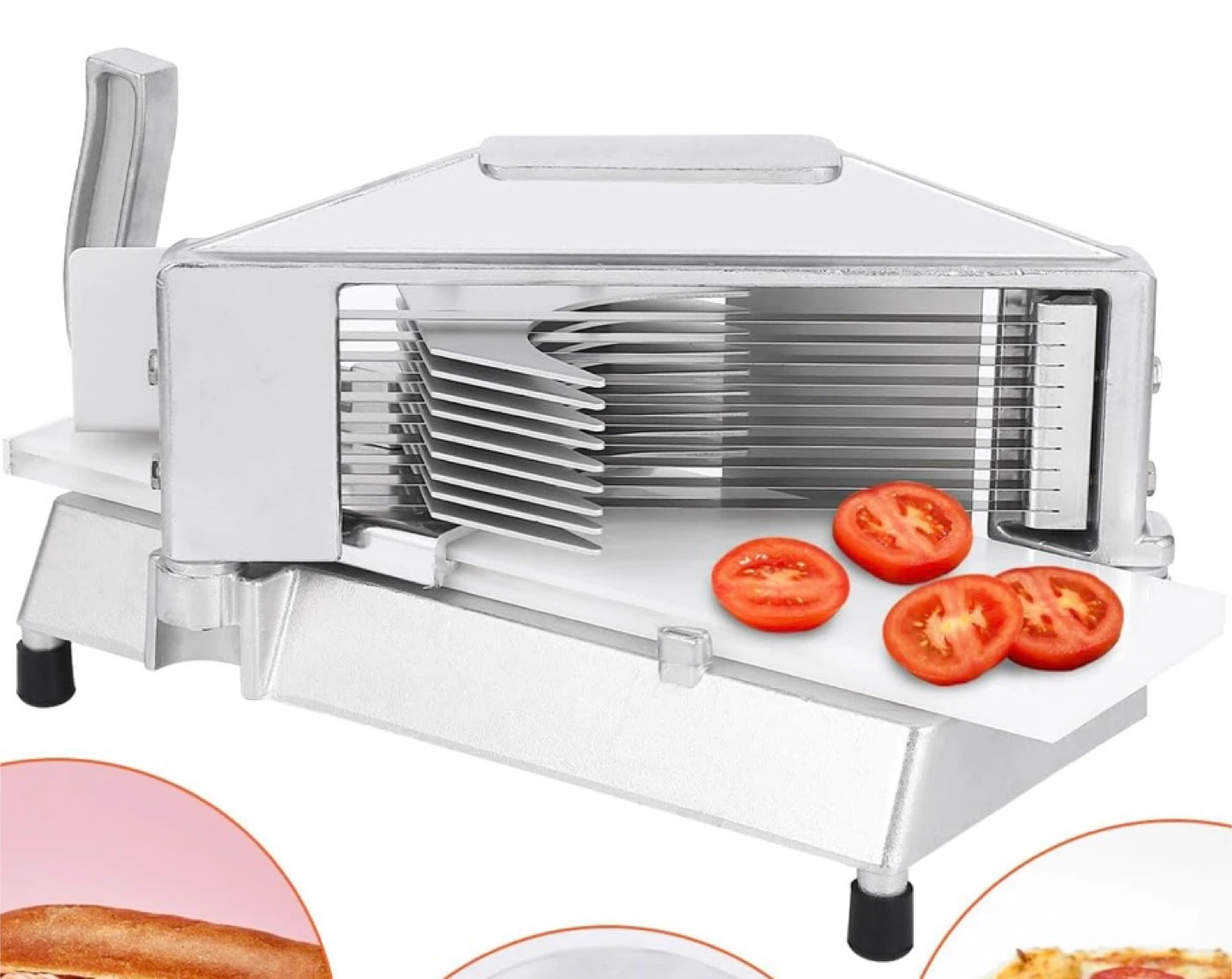 Cast Aluminum commercial Tomato Slicer - photo 5