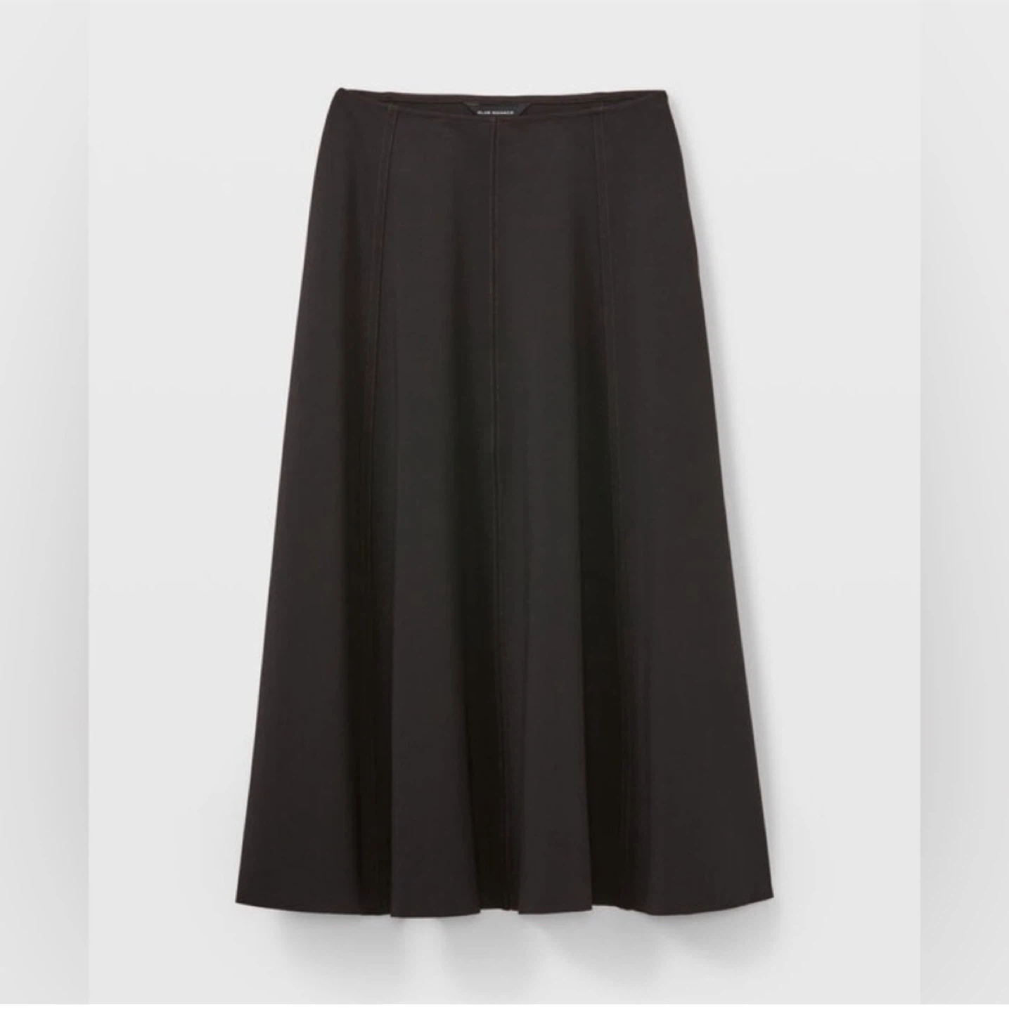 Club Monaco Full Sweep Navy Blue Knit Skirt - photo 3