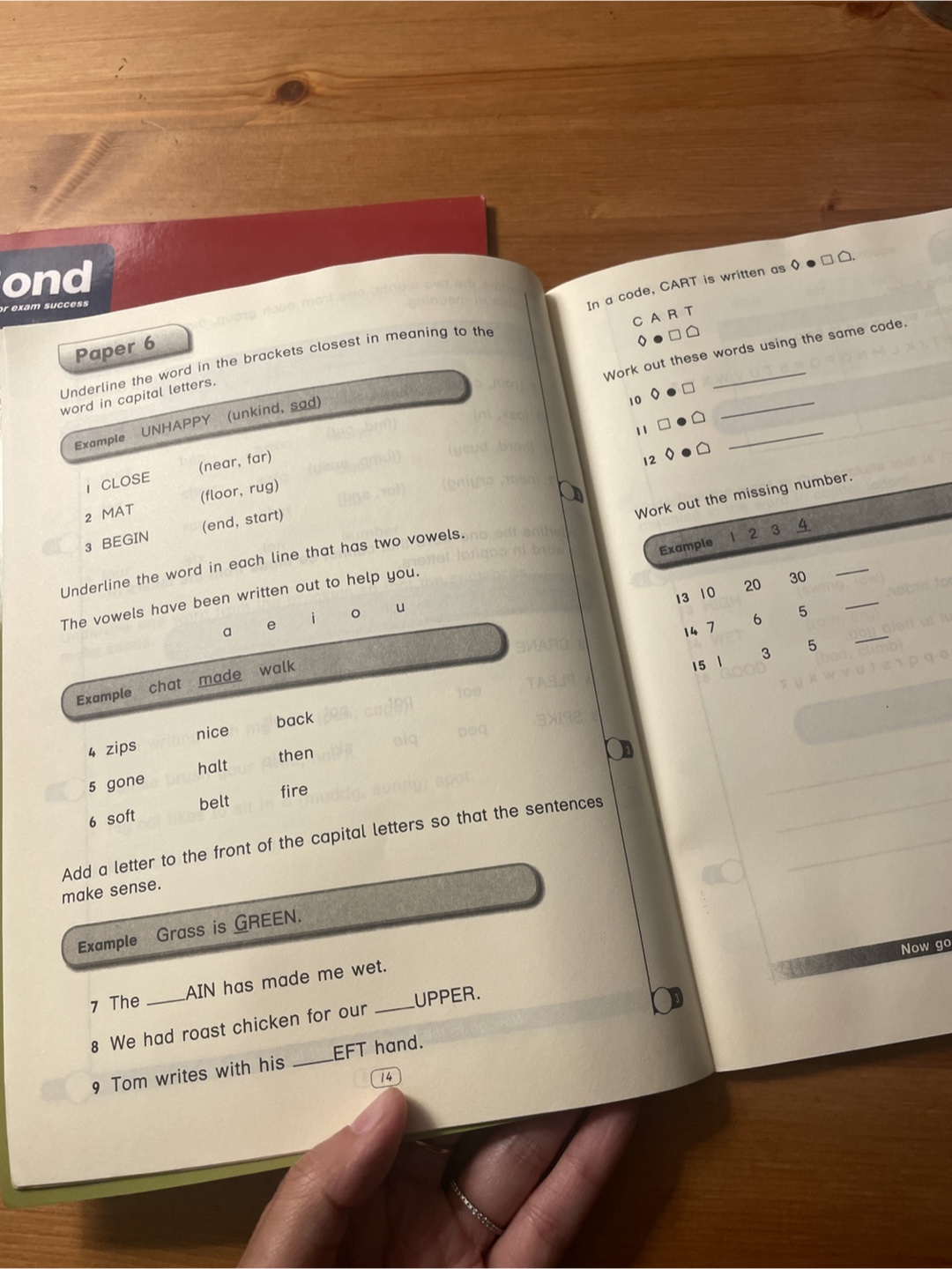 Bond 11+ Maths & Verbal Reasoning Assessment Papers - photo 3