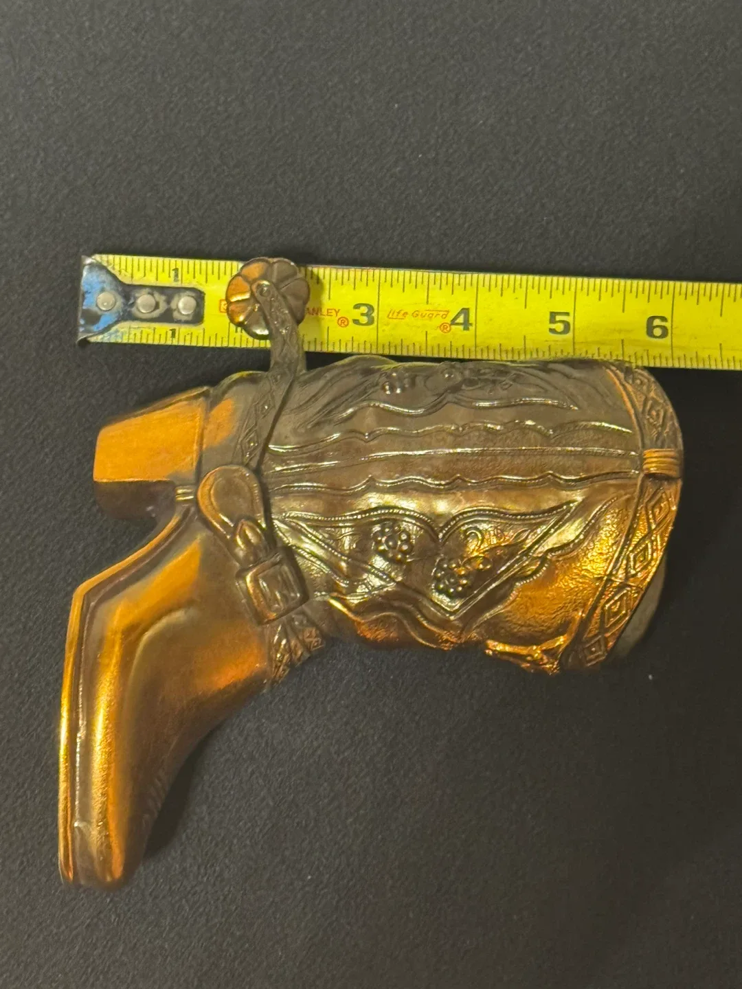 Vintage Metal Cowboy Boot Figurine image indicator(3)