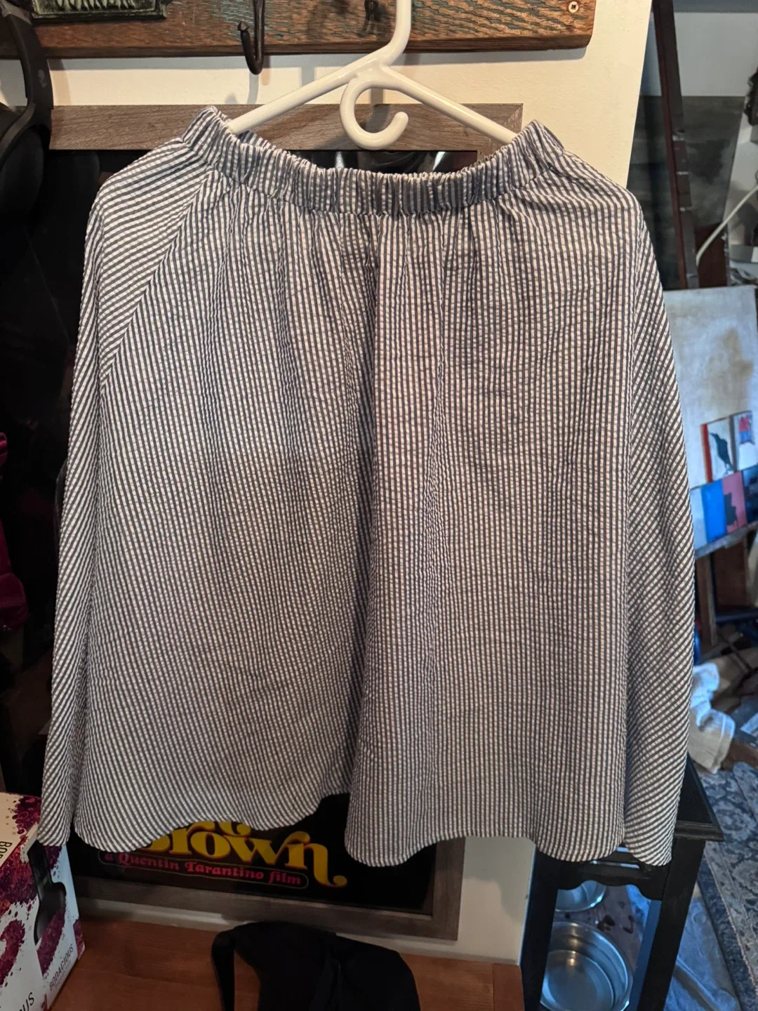 Valleygirl Striped Skirt - Size 8 thumbnail