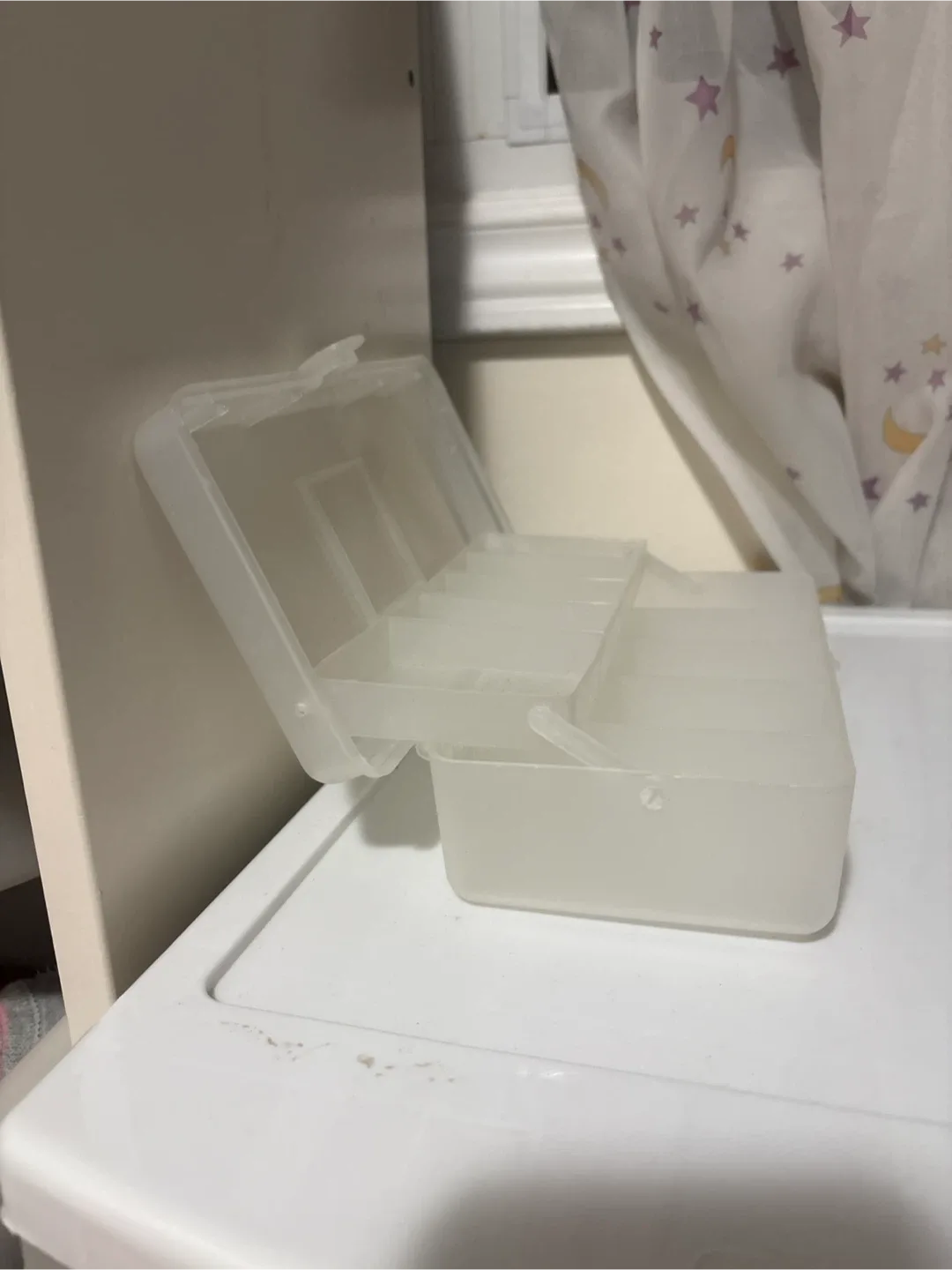Clear Plastic Storage Box image indicator(3)