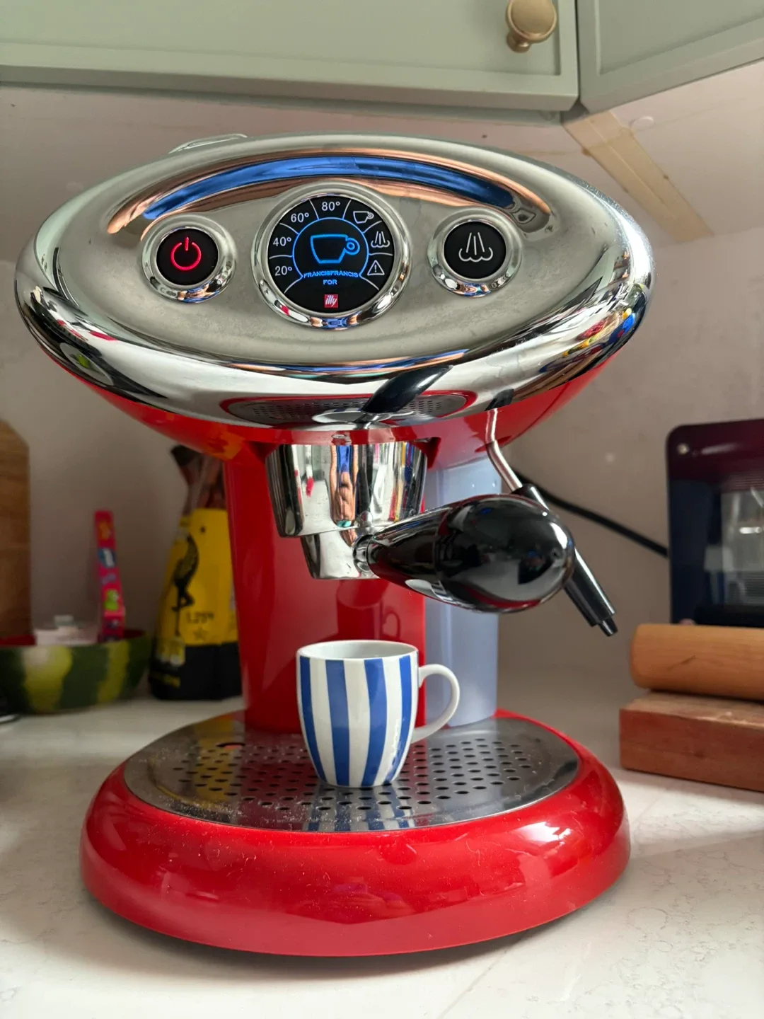Illy Espresso Machine - Red 🧡 thumbnail