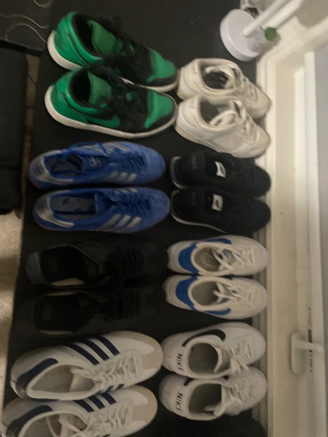 Adidas and nike shoes size 11 and one size 12 image indicator(2)