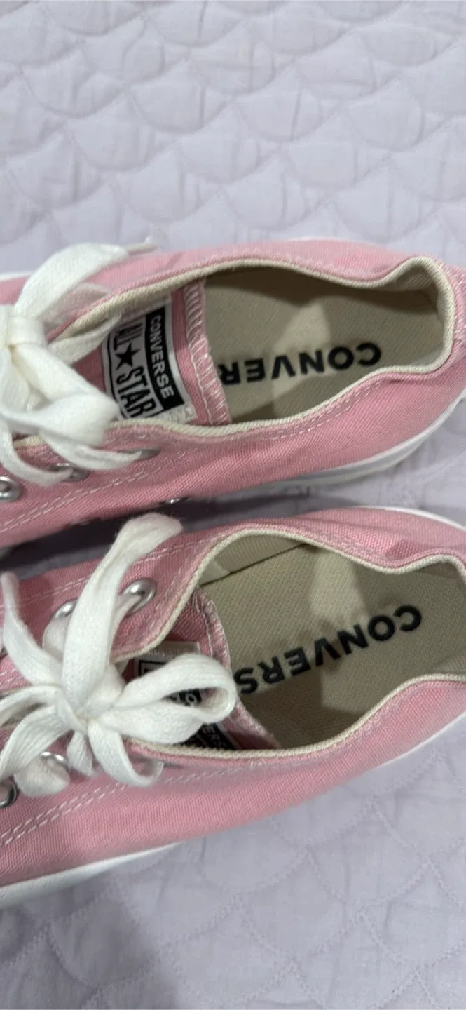 Converse All Star Pink Sneakers image indicator(4)