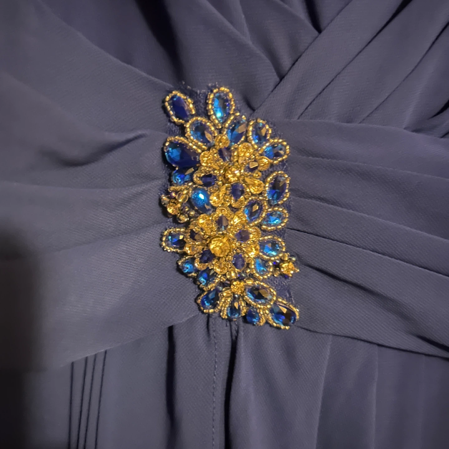 Symphony of Venus Blue Dress, Size 22 - photo 3