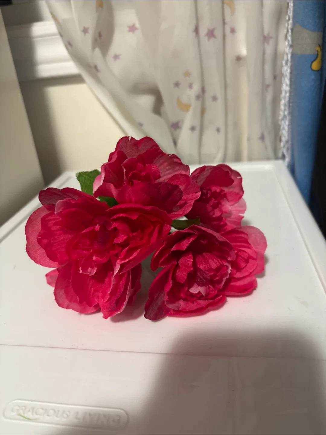 Artificial Pink Peony Flower Bouquet image indicator(2)
