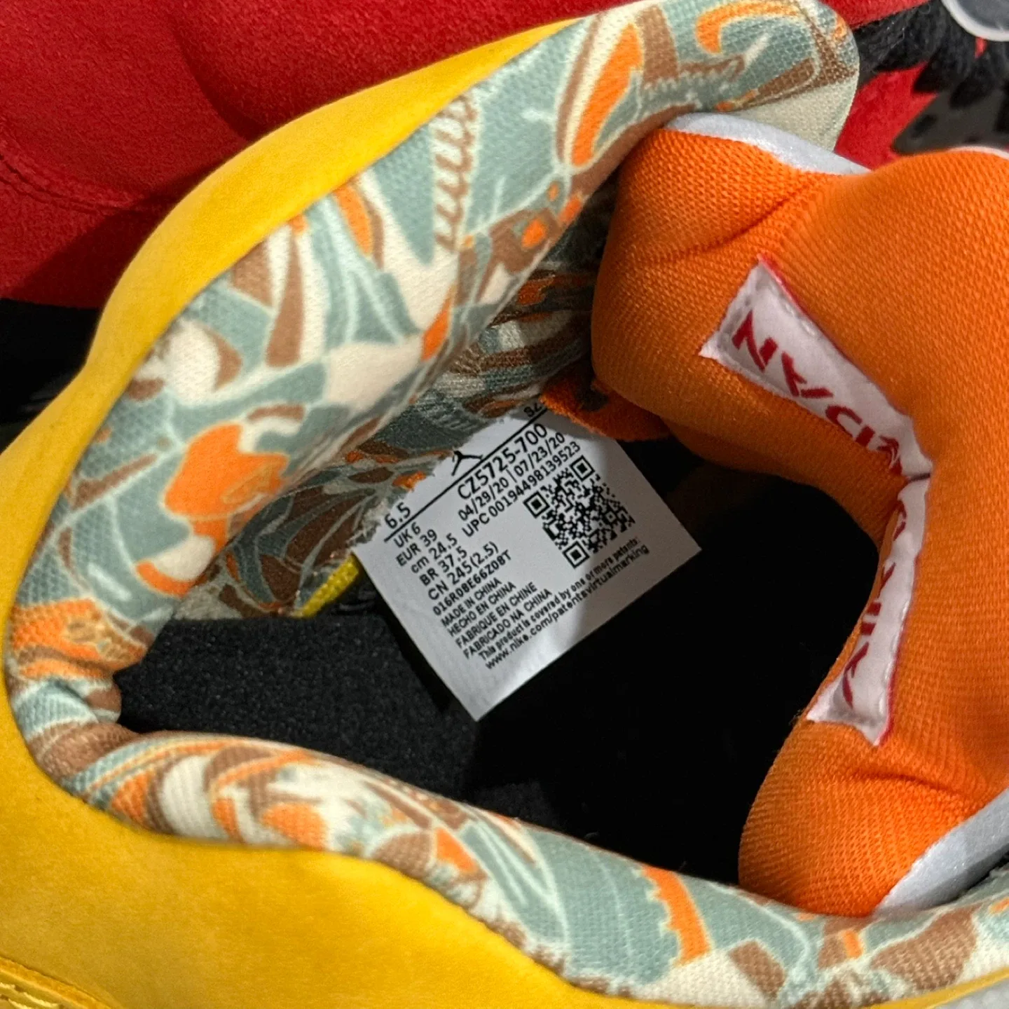 Jordan 5 Retro "What The" New (Mens US 6.5) image indicator(6)