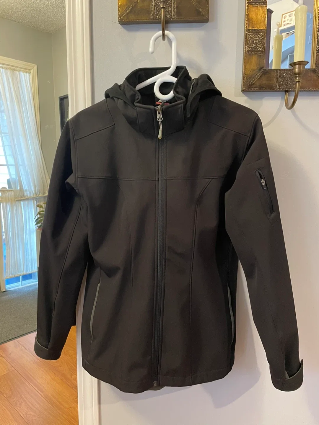 Avia Black Softshell Jacket - XL thumbnail