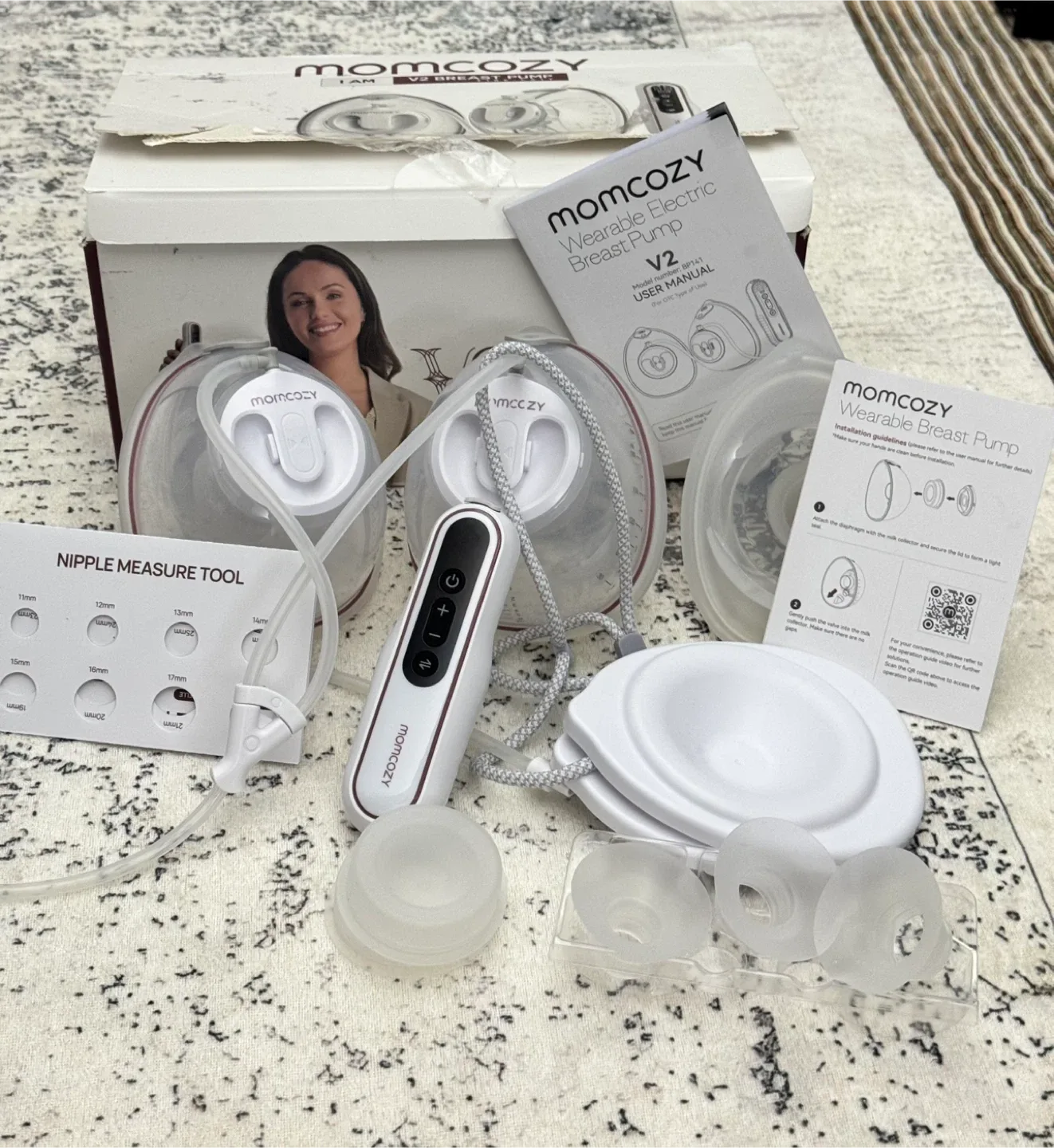 Momcozy S9 Pro Wearable Breast Pump - Two Pumps thumbnail