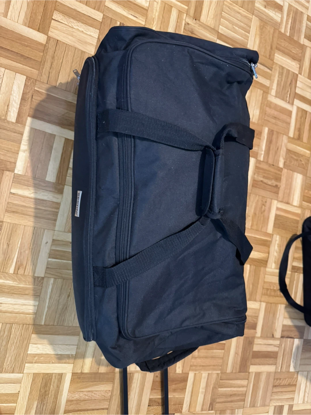 Sestini Black Rolling Duffel Bag - photo 5
