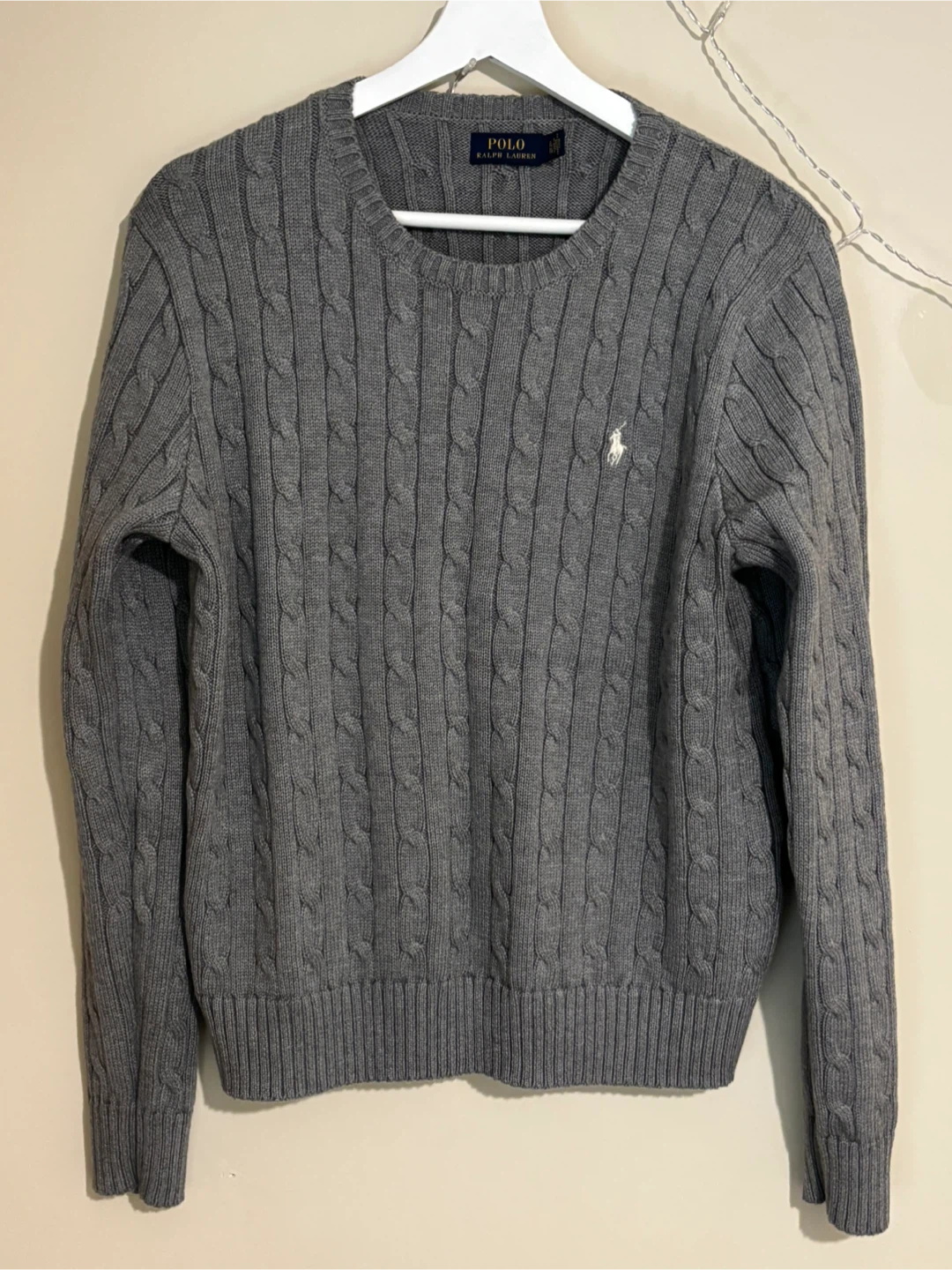 Women's Polo Ralph Lauren Cable Knit Cotton Sweater
