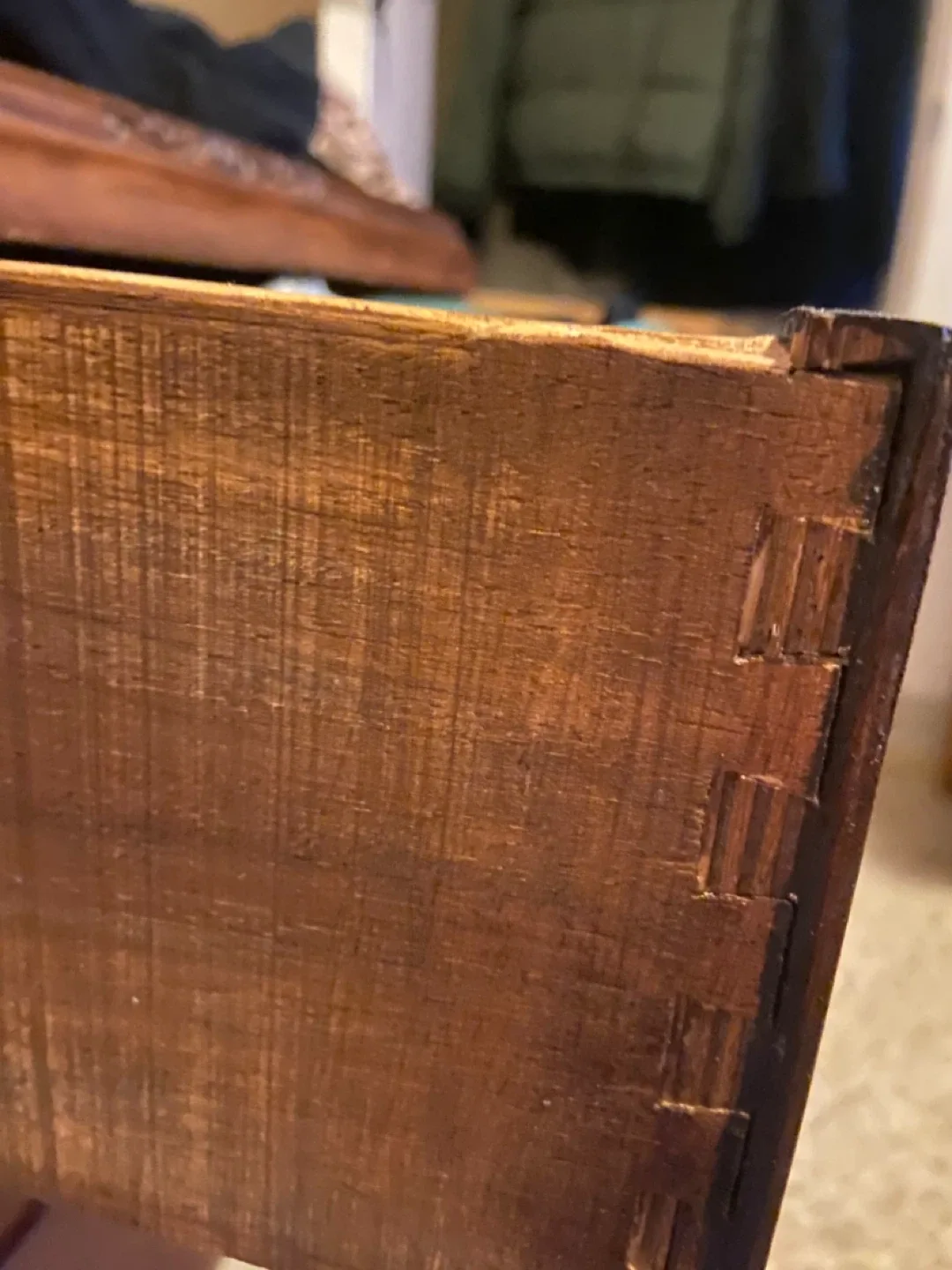 Small dresser antique Henredon? GUC image indicator(6)