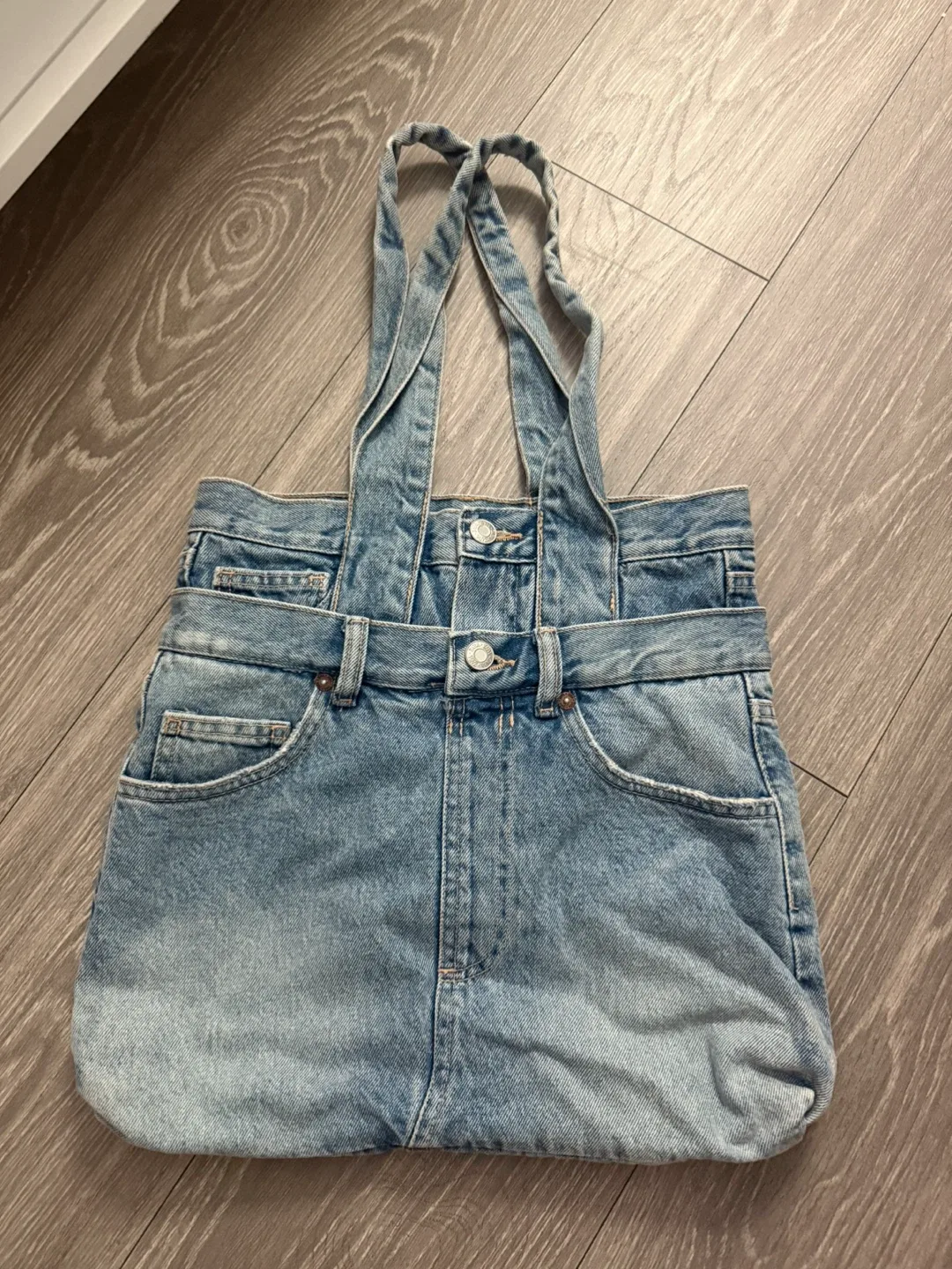 ZARA Denim Bag thumbnail