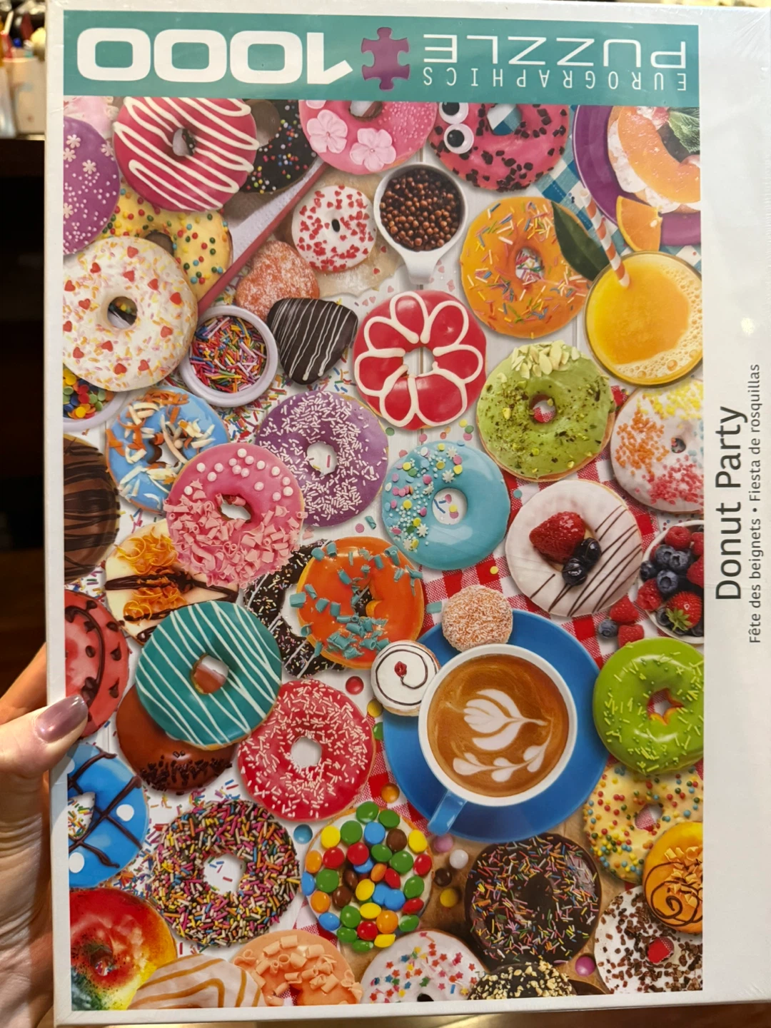 Eurographics Donut Party 1000 Piece Puzzle